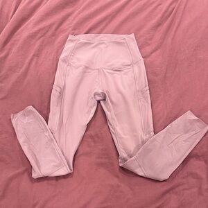 Women Pink Workout Leggings